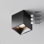 Потолочный светильник Maytoni Ceiling C064CL-5W3K-SQ-B
