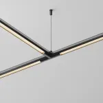 T-образный плоский коннектор для системы Shelf без ввода питания Maytoni Shelf CA015TC-B