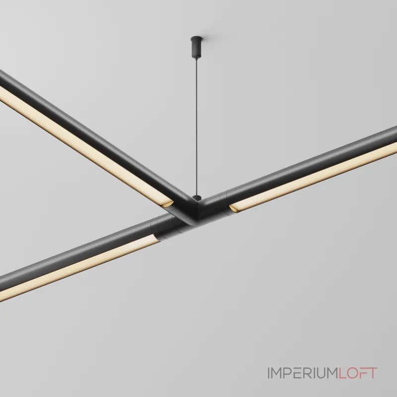 T-образный плоский коннектор для системы Shelf без ввода питания Maytoni Shelf CA015TC-B