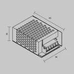 Источник напряжения Maytoni PSL002 12В 24Вт IP 20 811005 от ImperiumLoft