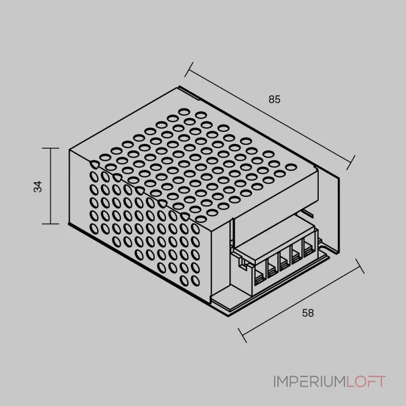 Источник напряжения Maytoni PSL002 12В 24Вт IP 20 811005 от ImperiumLoft