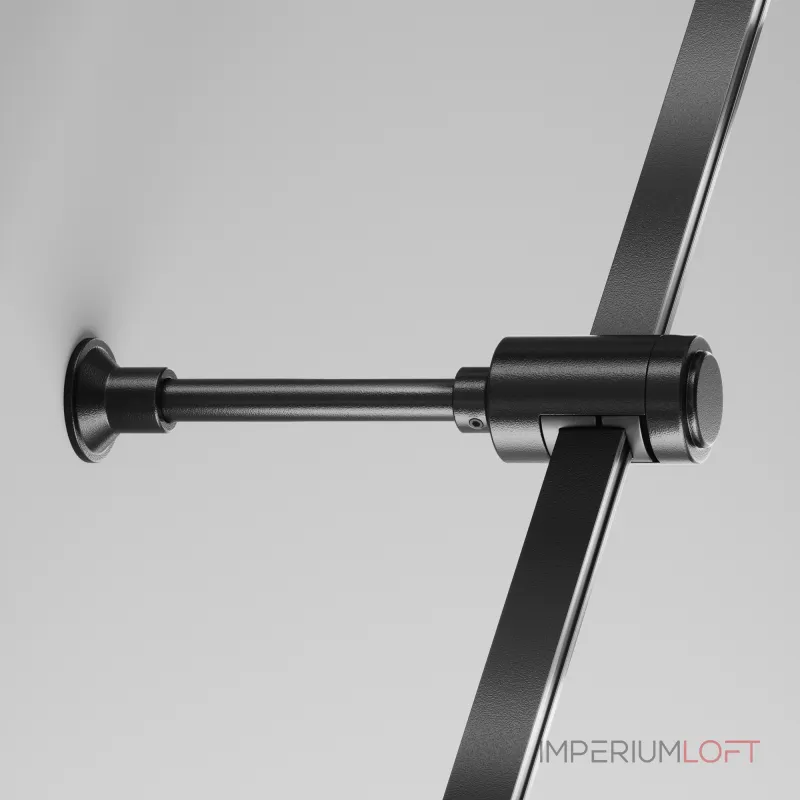 Крепление настенное Wall одинарное удлиненное Flarity черный Maytoni FLARITY TRA155CW-SL1-B