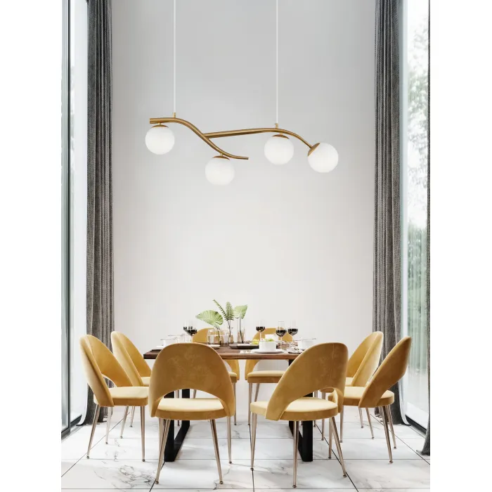 Подвесной светильник Freya Modern FR8015PL-04BS от ImperiumLoft