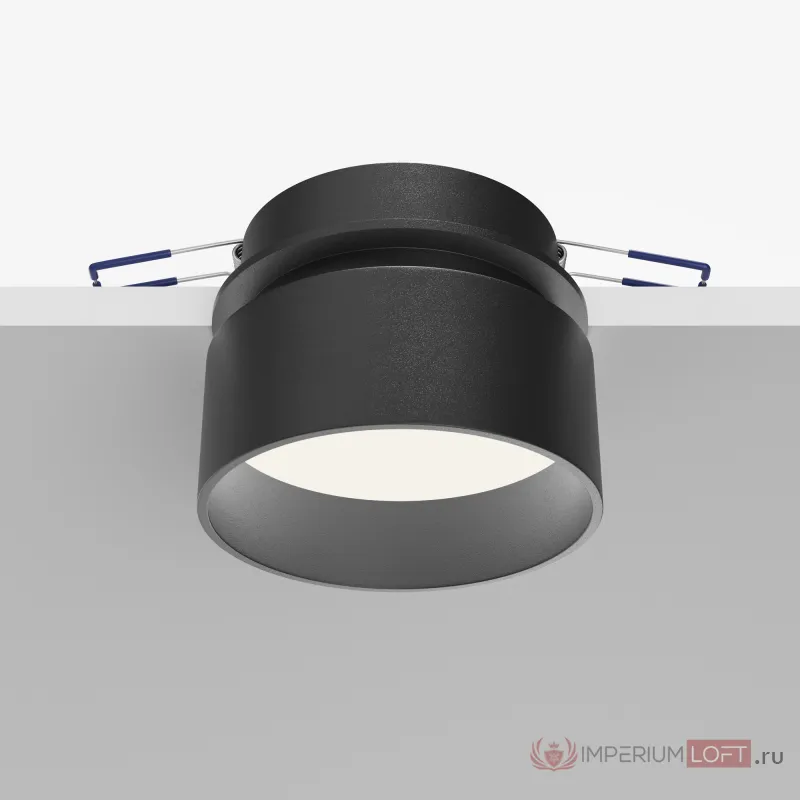 Встраиваемый светильник Maytoni Downlight DL062-GU10-B от ImperiumLoft