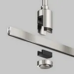 Крепление потолочное Long одинарное 760мм платина Maytoni Flarity TRA159C-SL1-PT