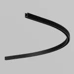 Коннектор радиусный D900 накладной Maytoni Accessories for tracks Levity TRA184-R900-11B-1