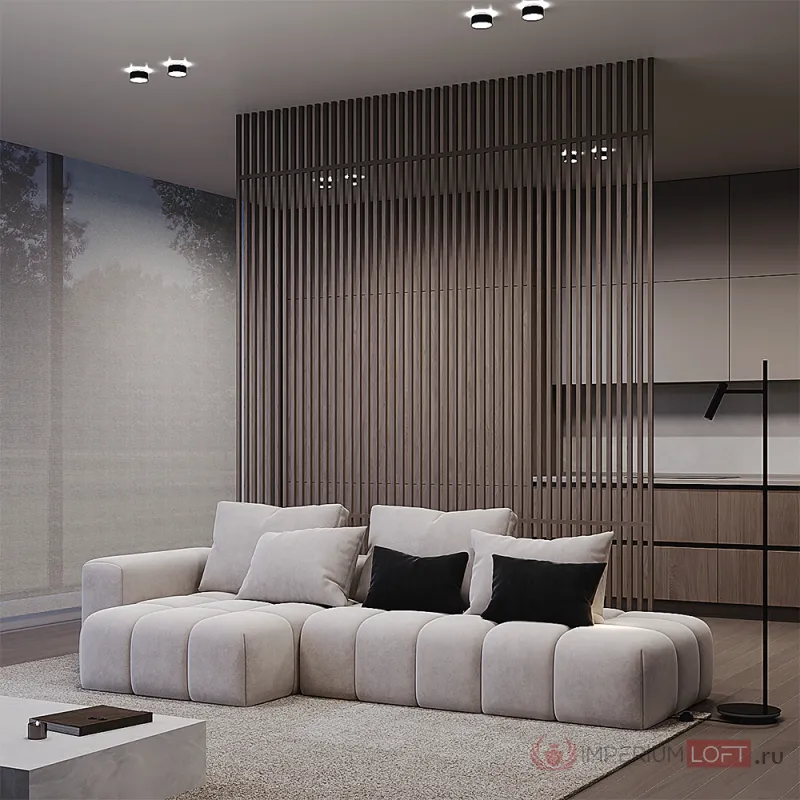 Встраиваемый светильник Maytoni Downlight DL062-GU10-B от ImperiumLoft