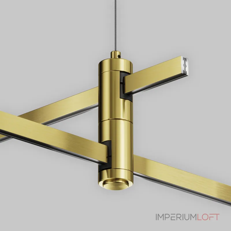 Подвес тросовый Hang двойной Flarity латунь Maytoni FLARITY TRA157SW-D1-BS