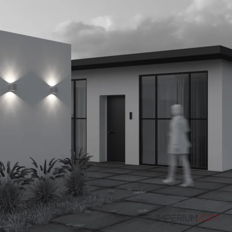 Уличный настенный светильник Maytoni Block O507WL-L10W3K Уличный настенный светильник Maytoni Block O507WL-L10W3K