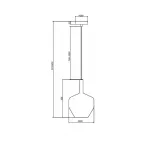Подвесной светильник Duality MOD271PL-01B5 от ImperiumLoft