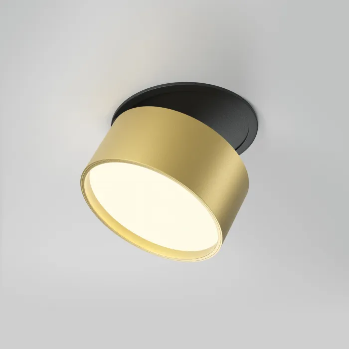 Встраиваемый светильник Maytoni Downlight DL024-12W3K-BMG от ImperiumLoft