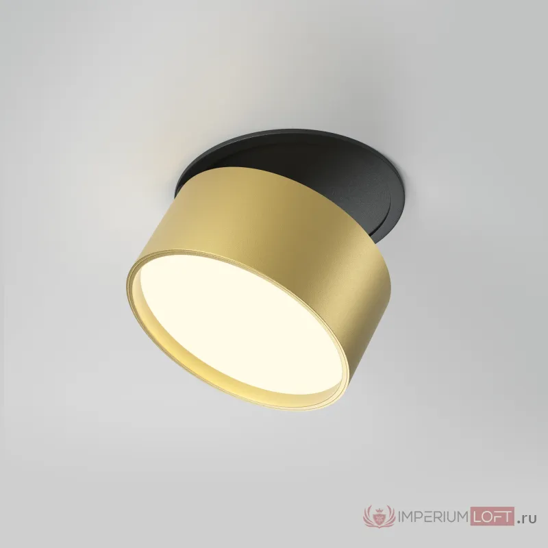 Встраиваемый светильник Maytoni Downlight DL024-12W3K-BMG от ImperiumLoft