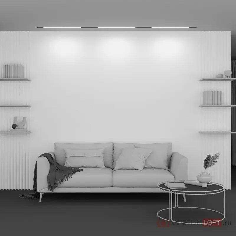 Трековый светильник Maytoni EXILITY TR030-2-24W2.7K-B от ImperiumLoft