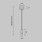 Подвесной светильник Maytoni Bell MOD534PL-L4B3K1