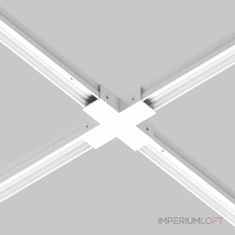Коннектор X-образный для профиля Elasity IP Maytoni O-TR001-CC-W
