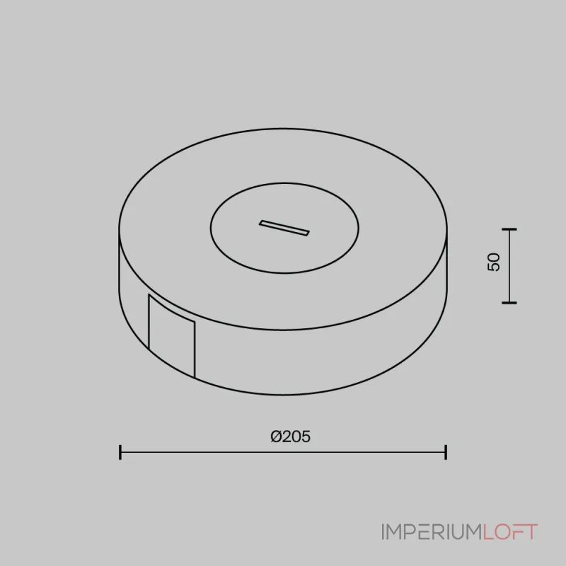 Потолочная чаша Parity накладная с коннектором питания черная комплект от ImperiumLoft Потолочная чаша Parity накладная с коннектором питания черная комплект от ImperiumLoft