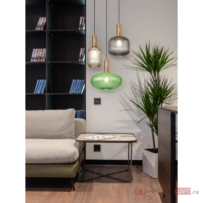Подвесной светильник Zelma FR8012PL-01AM от ImperiumLoft