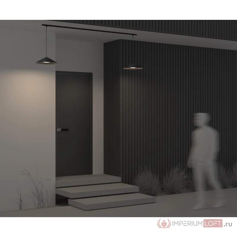 Уличный трековый светильник Maytoni Campana O-TR01-1-P-12WB3K от ImperiumLoft
