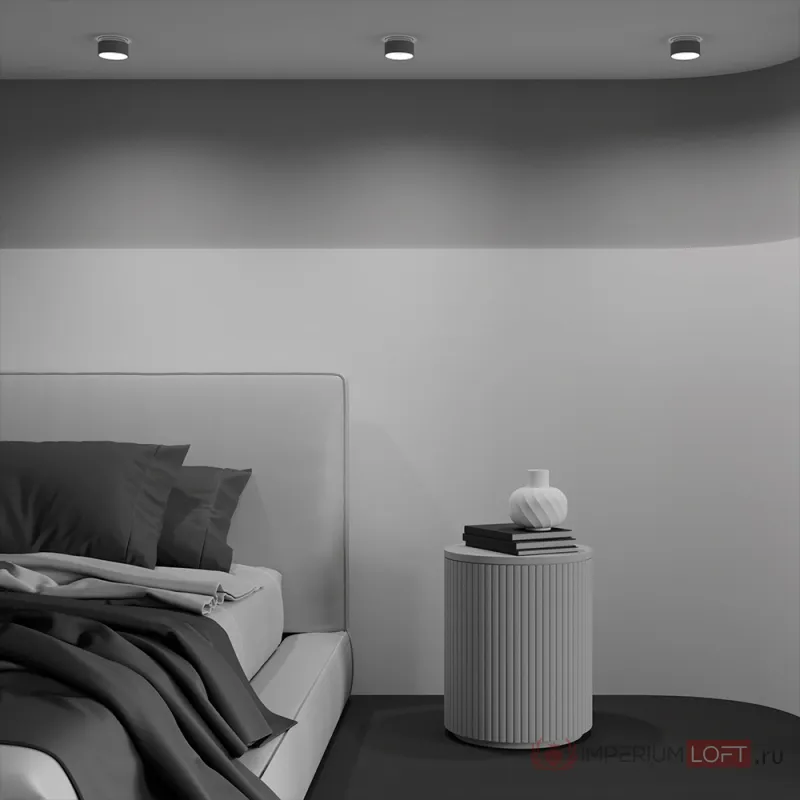 Встраиваемый светильник Maytoni Downlight DL062-GU10-B от ImperiumLoft