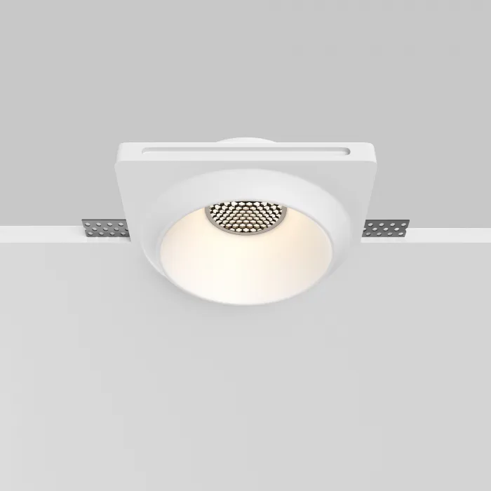 Встраиваемый светильник Maytoni Gyps Modern DL124-GU10-01-TRS-W от ImperiumLoft