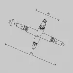 Ввод питания для для штанговой системы Maytoni Axity CA008TX-B