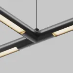 T-образный плоский коннектор для системы Shelf без ввода питания Maytoni Shelf CA015TC-B
