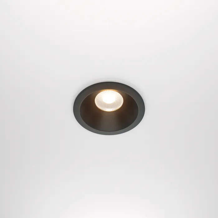 Встраиваемый светильник Maytoni Downlight DL034-01-12W2.7K-B от ImperiumLoft
