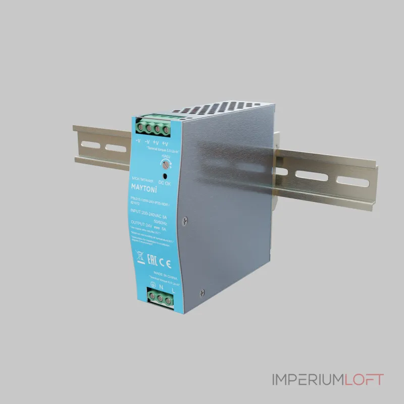 Блок питания PSL015 24В 120Вт IP20 Maytoni 821012