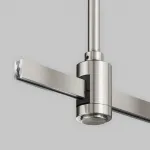 Комплектующие для систем освещения с токоведущими элементами Maytoni Accessories for tracks Flarity TRA159C-BB1-PT