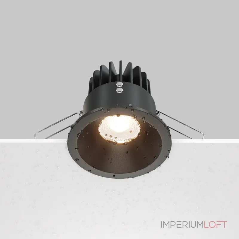 Встраиваемый светильник Maytoni Downlight DL034-01-12W2.7K-B