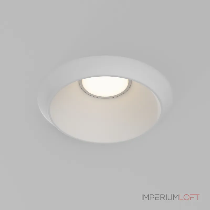Встраиваемый светильник Maytoni Gyps Modern DL124-GU10-01-TRS-W