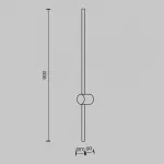 Бра Maytoni Light stick MOD237WL-L11BS3K