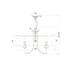 Подвесная люстра Maytoni ARM006PL-08G