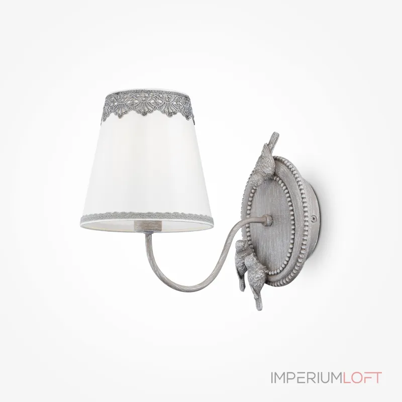 Бра Maytoni Bouquet ARM023-01-S Цвет арматуры серый Цвет плафонов белый