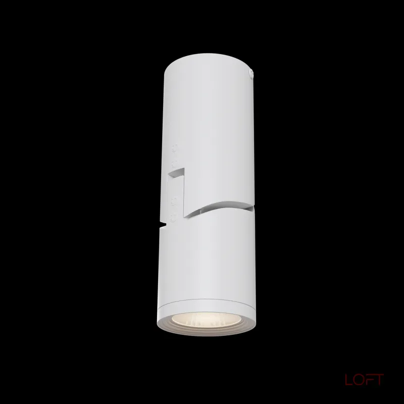 Накладной светильник Maytoni Tube C019CW-01W Цвет арматуры белый Цвет плафонов белый