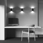 Бра Maytoni Dafne C027WL-L10B Цвет арматуры черный Цвет плафонов черный