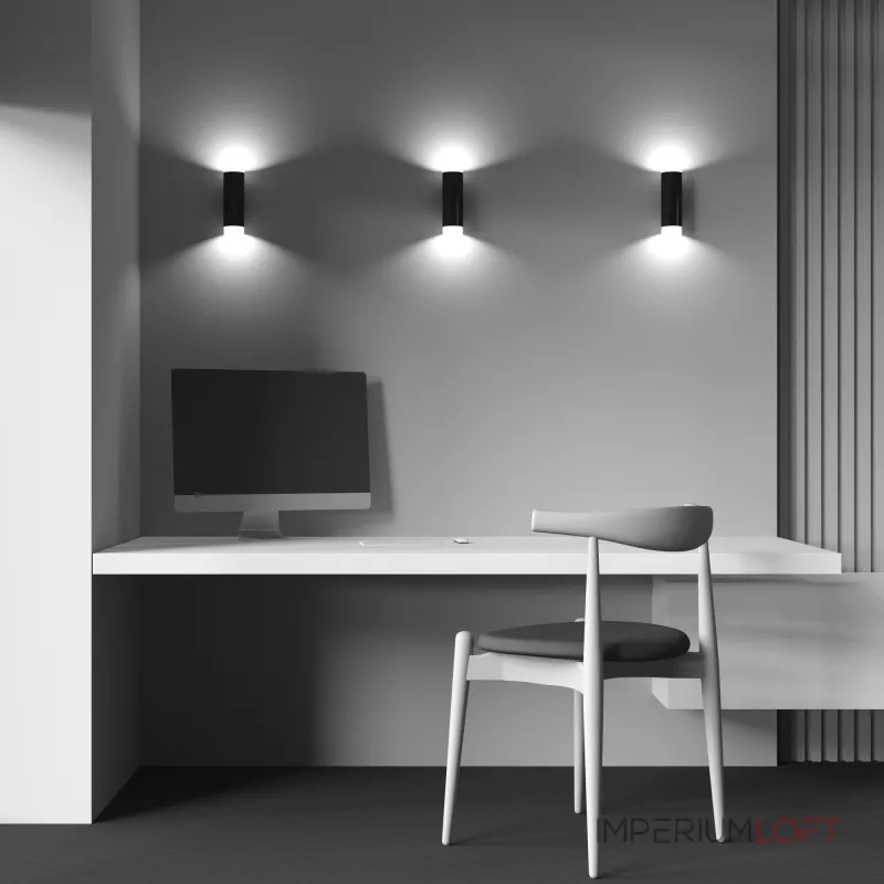 Бра Maytoni Dafne C027WL-L10B Цвет арматуры черный Цвет плафонов черный