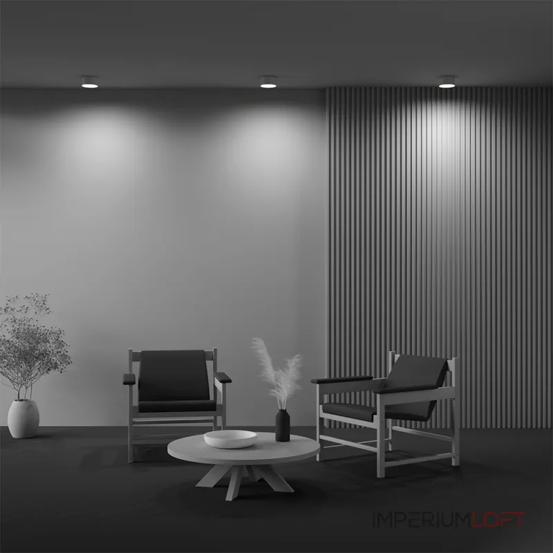 Накладной светильник Maytoni Zon C032CL, 12W3K, RD, MG