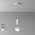Накладной светильник Maytoni Zon C032CL, 12W3K, SQ, W