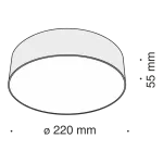Потолочный светильник Technical C032CL-L32B4K