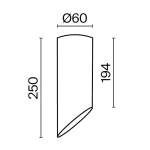 Накладной светильник Maytoni Lipari C044CL-01-25GU10-B