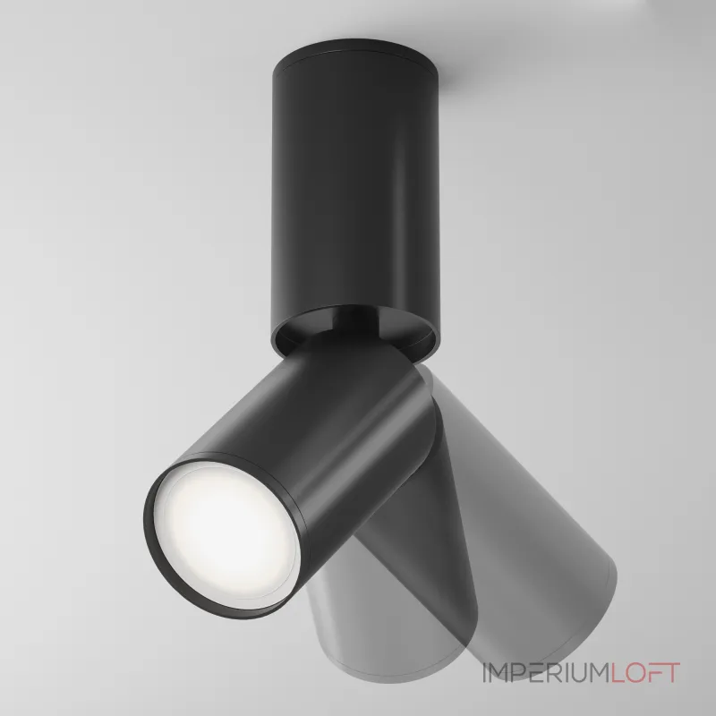 Спот Maytoni Focus S C051CL-01B Цвет арматуры черный Цвет плафонов черный Спот Maytoni Focus S C051CL-01B Цвет арматуры черный Цвет плафонов черный