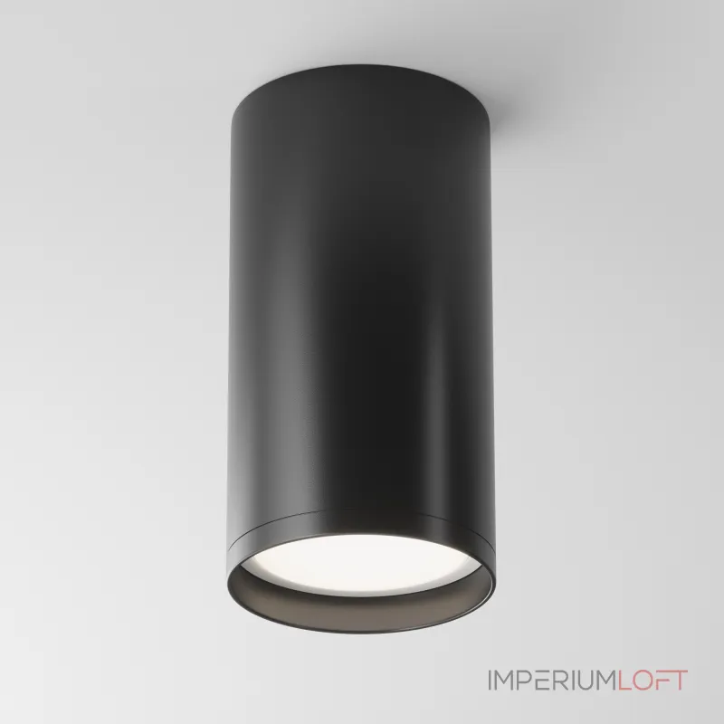Накладной светильник Maytoni Focus S C052CL-01B Цвет арматуры черный Цвет плафонов черный Накладной светильник Maytoni Focus S C052CL-01B Цвет арматуры черный Цвет плафонов черный