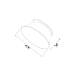 Вставка декоративная Maytoni Virar C060-01GF