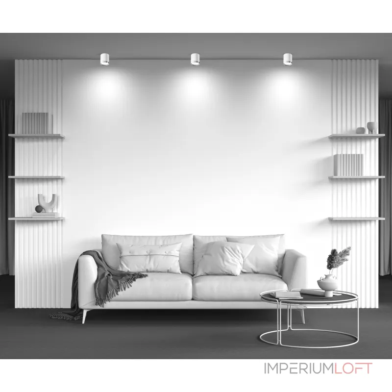 Накладной светильник Maytoni Hoop C086CM-GX53-MRD-WS