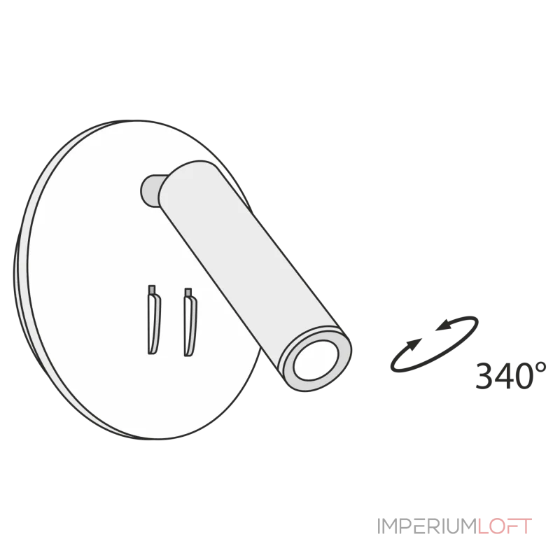 Бра Maytoni Ios 176 C176-WL-01-6W-W Цвет арматуры белый Цвет плафонов белый