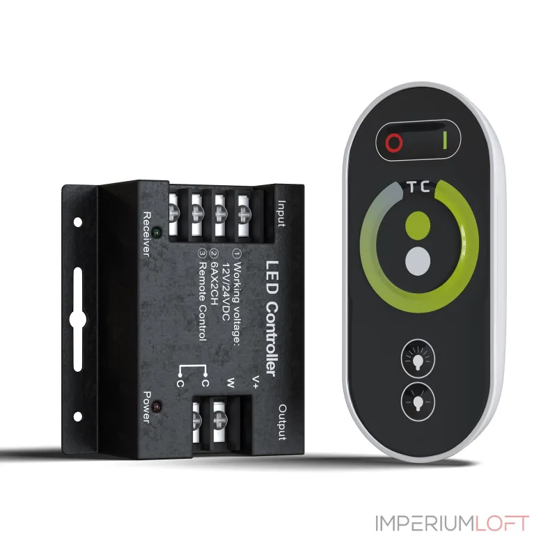 Контроллер-регулятор ЦТ с пультом ДУ Maytoni Led strip CLM004 Контроллер-регулятор ЦТ с пультом ДУ Maytoni Led strip CLM004