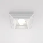 Встраиваемый светильник Maytoni Gyps DL005-1-01-W Цвет арматуры белый