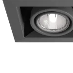 Встраиваемый светильник Maytoni Metal DL008-2-02-S Цвет арматуры серый