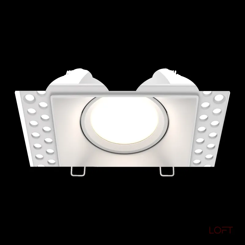 Встраиваемый светильник Maytoni Dot DL042-01-SQ-W